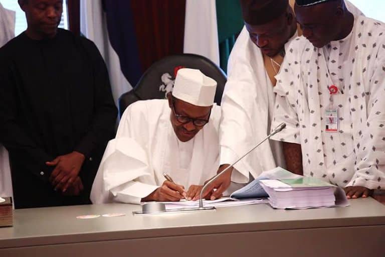President Buhari signed 2019 Finance Bill into law , How It Will Affect You and I.